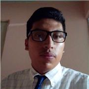 Maestro de historia con experiencia en clases linea, tambien he sido tutor personal